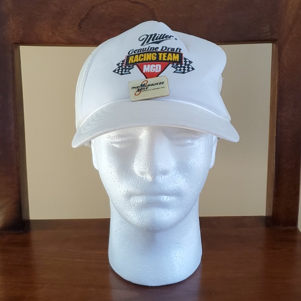 MILLER GENUINE DRAFT RACING TEAM HAT CAP MILWAUKEE